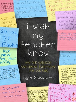 cover image of I Wish My Teacher Knew